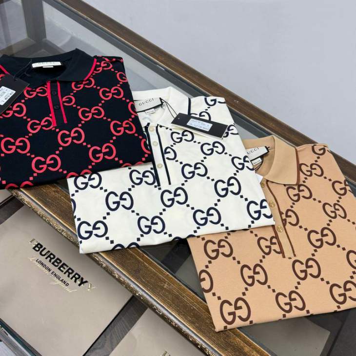 Picture of Gucci Polo Shirts Short _SKUGucciM-3XLtltx6027495